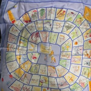 Hermes Lavender, Yellow & Pastel Multi Silk Scarf